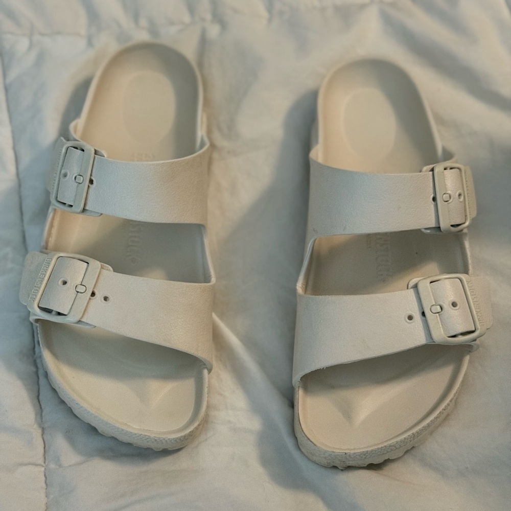 Birkenstock Arizona EVA White Sandals